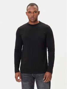 KARL LAGERFELD Longsleeve 755055 554225 Czarny Regular Fit