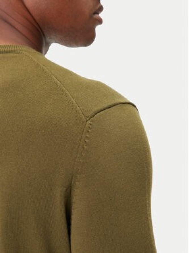 Aeronautica Militare Sweter 252MA1611UL00506 Zielony Regular Fit