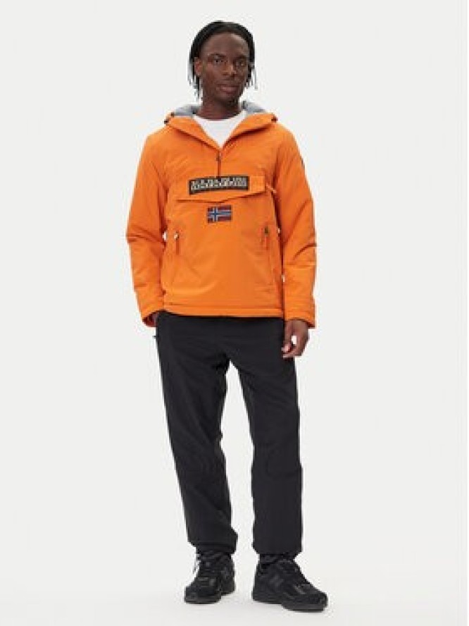 Napapijri Kurtka anorak Rainforest Pocket 2 NP0A4GMD Pomarańczowy Regular Fit