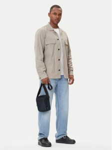 Tommy Hilfiger Saszetka Th Repreve Mini Reporter AM0AM13465 Granatowy