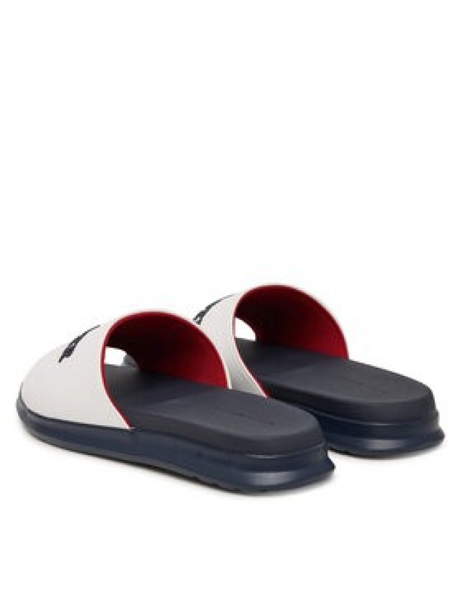 Tommy Hilfiger Klapki Dual Density Hilfiger Pool Slide FM0FM05797 Biały