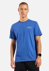 Koszulka z krótkim rękawem męska ODLO T-shirt crew neck s/s COTTON BLEND