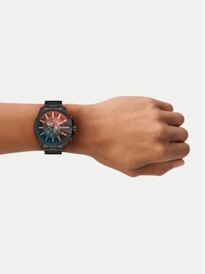 Diesel Zegarek Mega Chief Slim DZ4689 Czarny