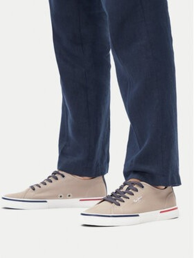 Pepe Jeans Tenisówki Kenton Smart 22 PMS30811 Beżowy