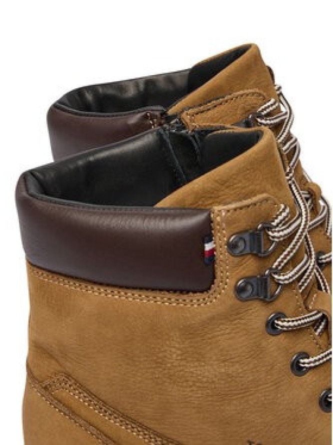 Tommy Hilfiger Trapery Flex Th Outdoor W Nbk Boot FM0FM05563 Brązowy