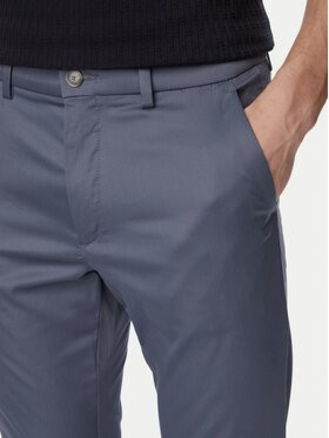 BOSS Spodnie materiałowe P-Kaiton1 50553841 Niebieski Slim Fit