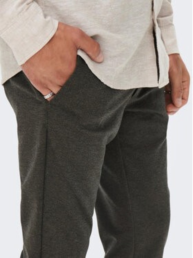 Only & Sons Chinosy 22022911 Szary Tapered Fit