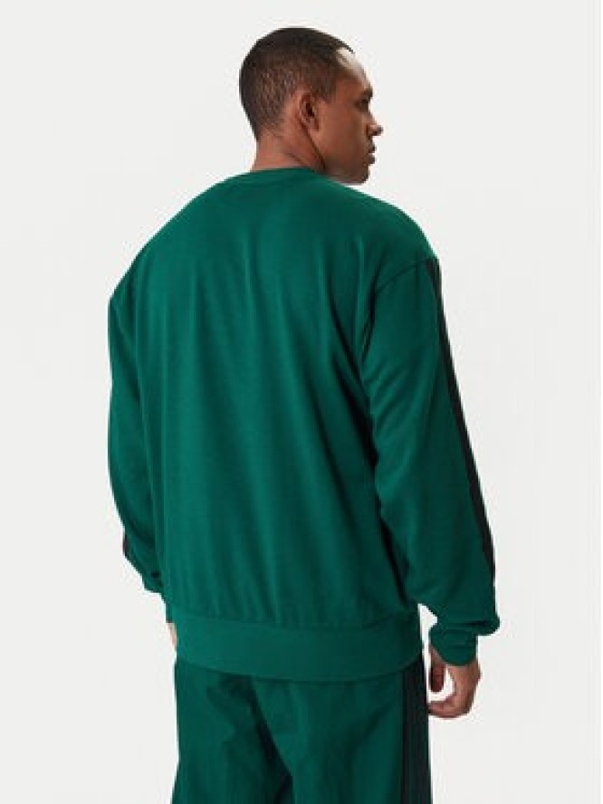 adidas Bluza Essentials 3-Stripes JE6306 Zielony Regular Fit