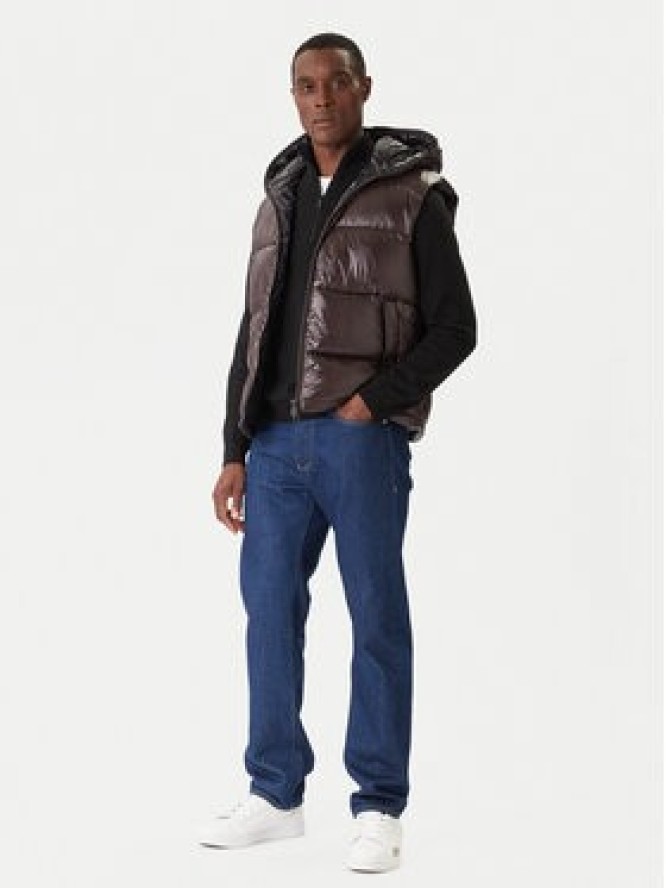 Save The Duck Kamizelka D80296M LOVE21 Brązowy Regular Fit