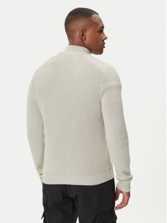 Aeronautica Militare Kardigan 252MA1565UL00409 Beżowy Regular Fit