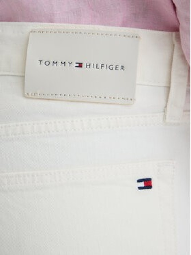 Tommy Hilfiger Jeansy MW0MW42895 Biały Slim Fit