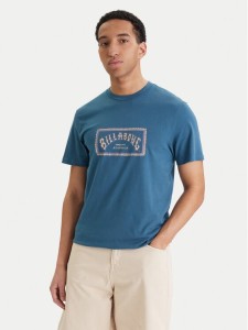Billabong T-Shirt Arch Frame EBYZT00341 Niebieski Regular Fit