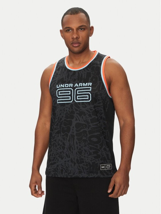 Under Armour Tank top Zone Pro 6000369 Czarny Regular Fit