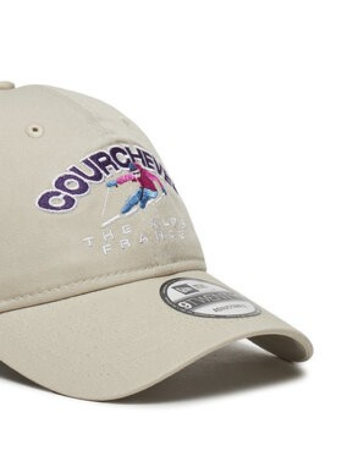 New Era Czapka z daszkiem Washed Courchevel Ski 9TWENTY 60580869 Beżowy
