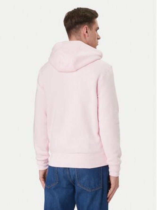 Tommy Hilfiger Bluza Logo MW0MW11599 Różowy Regular Fit