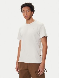 G-Star Raw T-Shirt Nifous D24449-D976 Écru Regular Fit