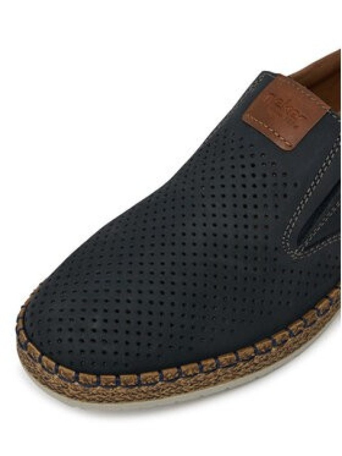 Rieker Półbuty B5258-14 Granatowy