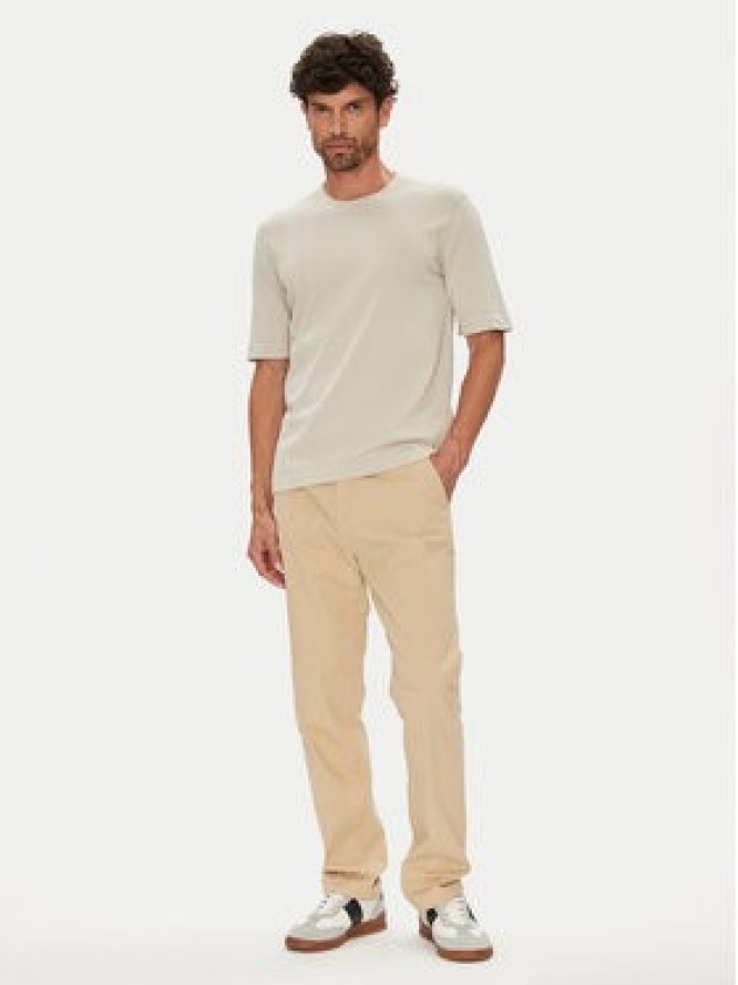 K-Way T-Shirt Combe K4126SW Beżowy Regular Fit