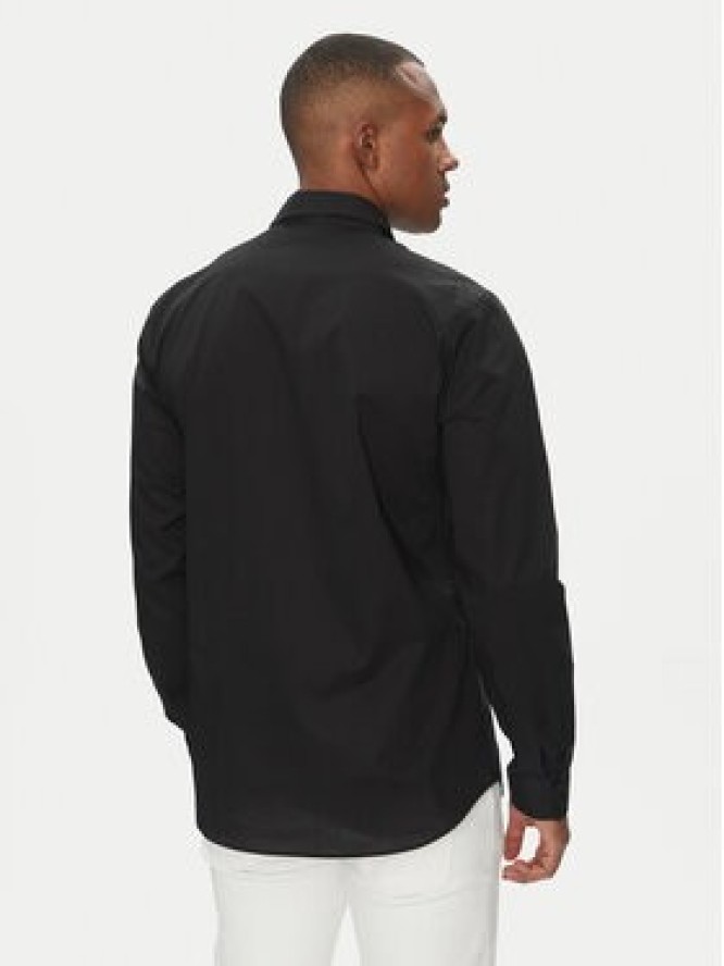 Versace Jeans Couture Koszula 78GALYS1 Czarny Slim Fit