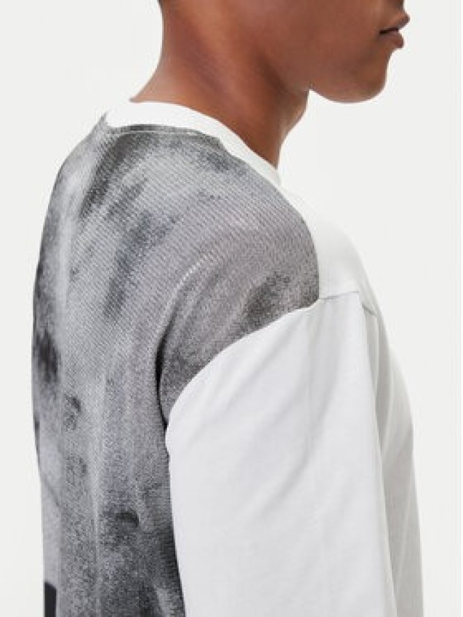 Karl Lagerfeld Jeans T-Shirt A4M17030 Biały Relaxed Fit