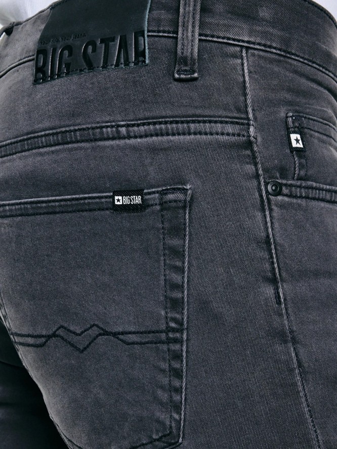 Jeansy męskie skinny szare Deric 893