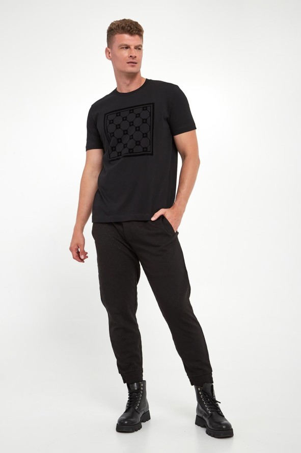 T-shirt męski z logo Bajo JOOP!