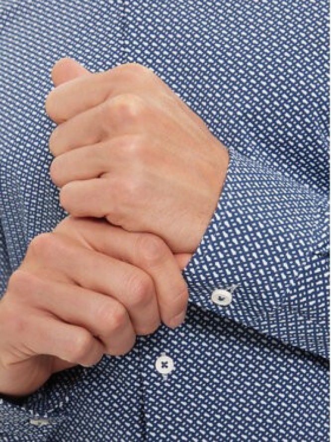 Boss Koszula Roan 50522091 Niebieski Slim Fit