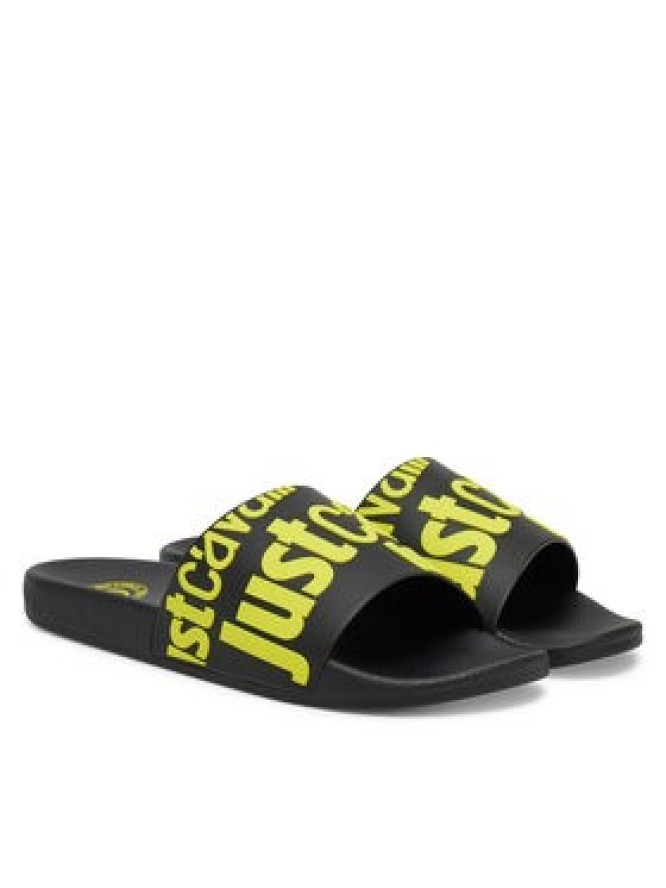 Just Cavalli Klapki 78QA3SZ1 ZS785 Czarny