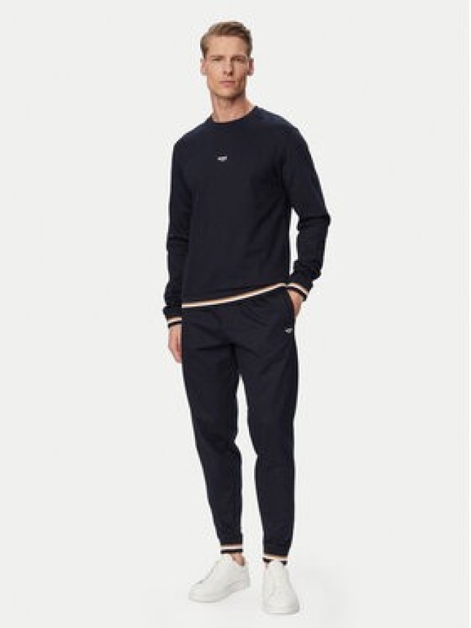 BOSS Bluza Iconic 50554836 Granatowy Regular Fit