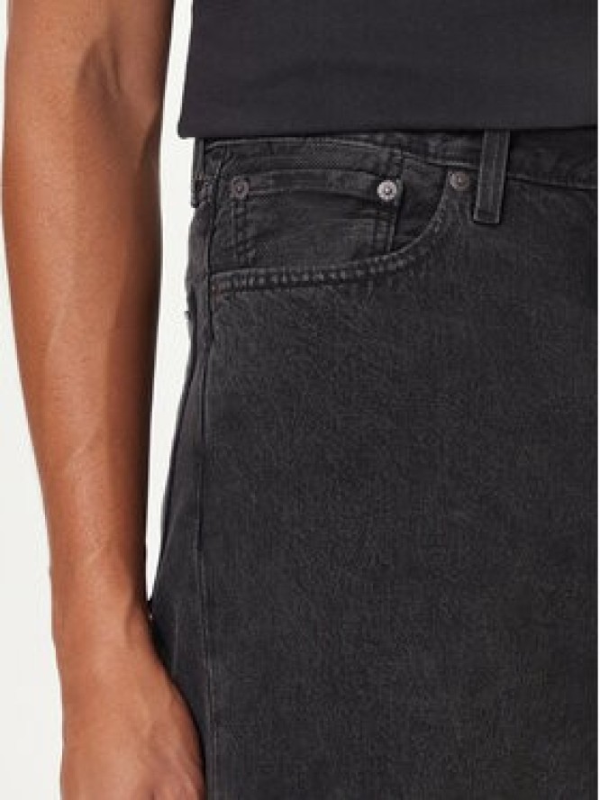 Levi's® Jeansy Capri 478™ 004A8-0003 Czarny Baggy Fit