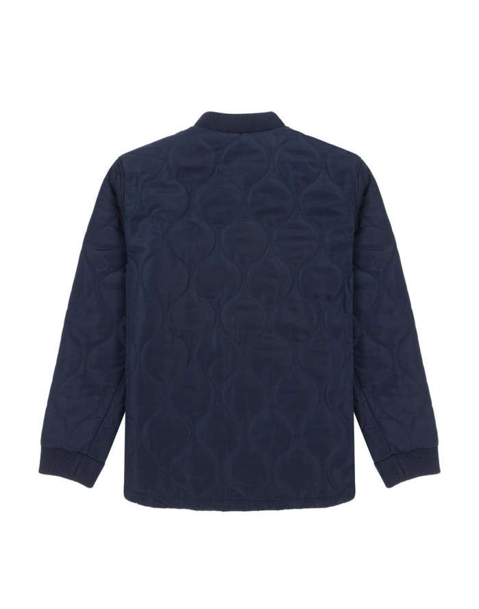 WRANGLER PADDED JACKET MESKA KURTKA PRZEJŚCIOWA JESIENNA CIEPŁA NAVY W40KWU114 W40K011976