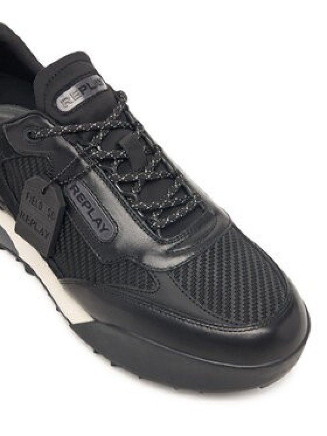REPLAY Sneakersy GMSG9 .000.C0005L Czarny