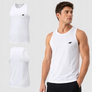 KOSZULKA MĘSKA 4F T-SHIRT NA RAMIĄCZKA BEZ RĘKAWÓW M307 XXL SS26