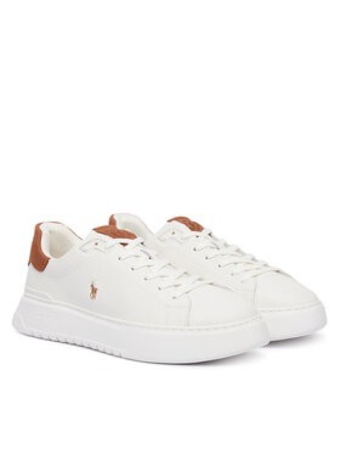 Polo Ralph Lauren Sneakersy RLite Court Tumbled 809P07170001 Biały