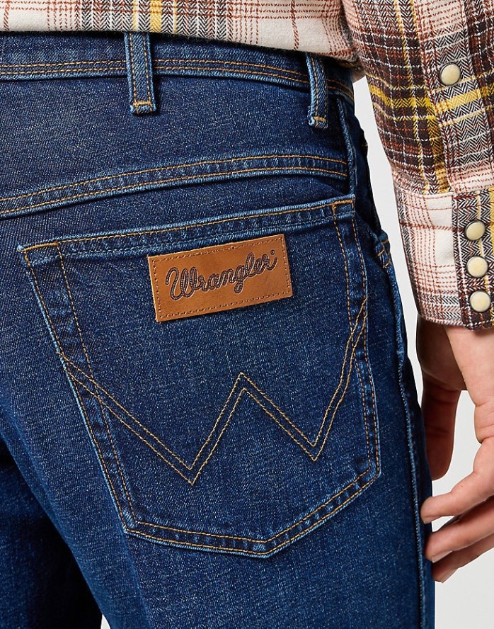 WRANGLER MĘSKIE SPODNIE JEANSOWE TEXAS MIDNIGHT HAZE 112358059 W121008856