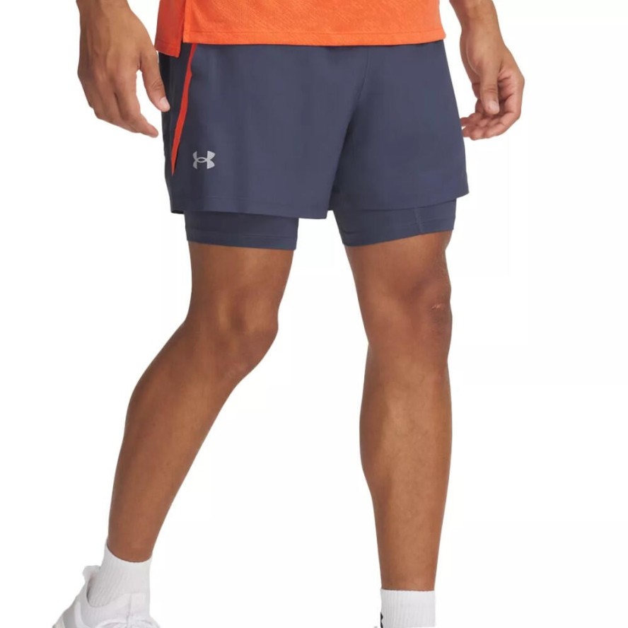 Tkane szorty 2 w 1 Under Armour Launch