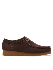 Clarks Półbuty Wallabee EVO 26178279 Brązowy