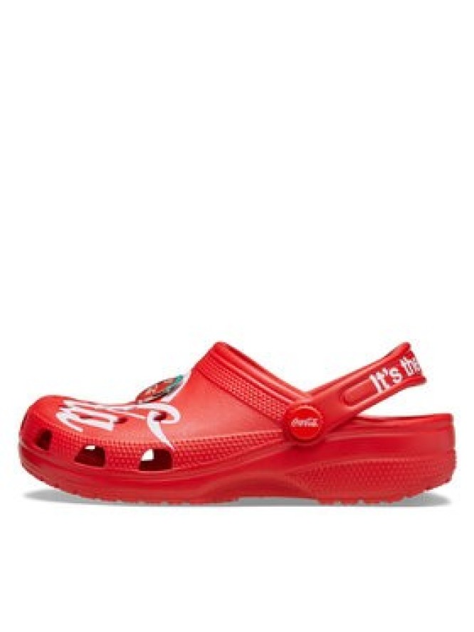 Crocs Klapki Classic Clog Coca-Cola 212129 Czerwony