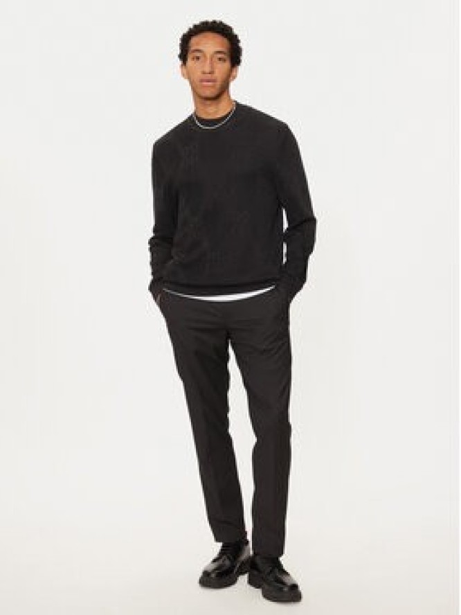 Hugo Sweter Sylor 50527219 Czarny Regular Fit