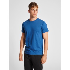 Koszulka bawełniana sportowa Hummel Red Basic T-shirt