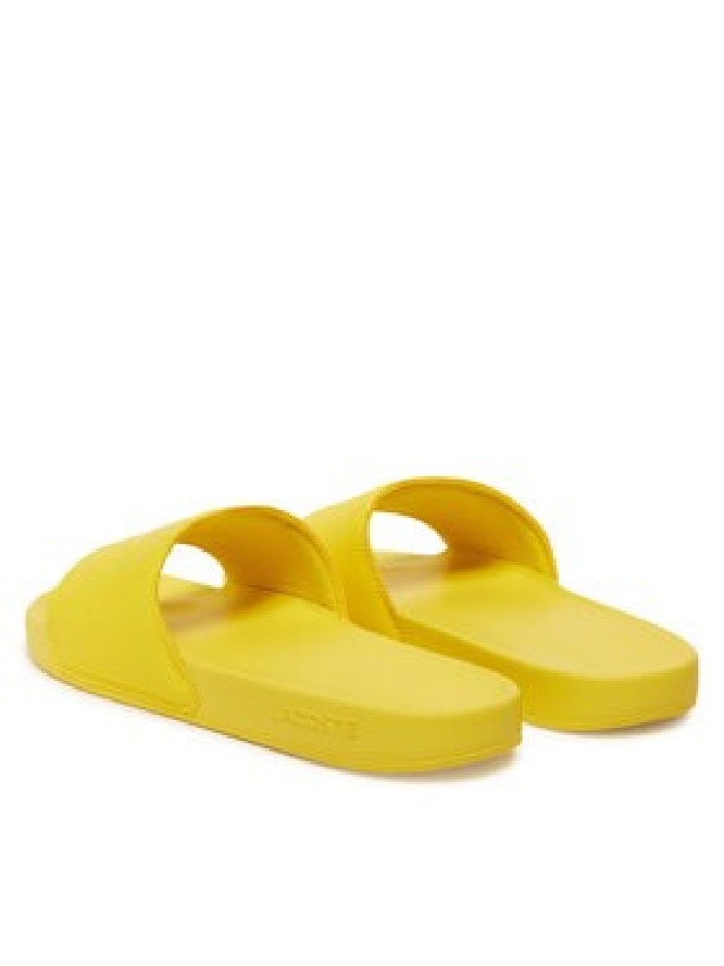 Lacoste Klapki Serve Sliders 7-49CMA0041 Żółty