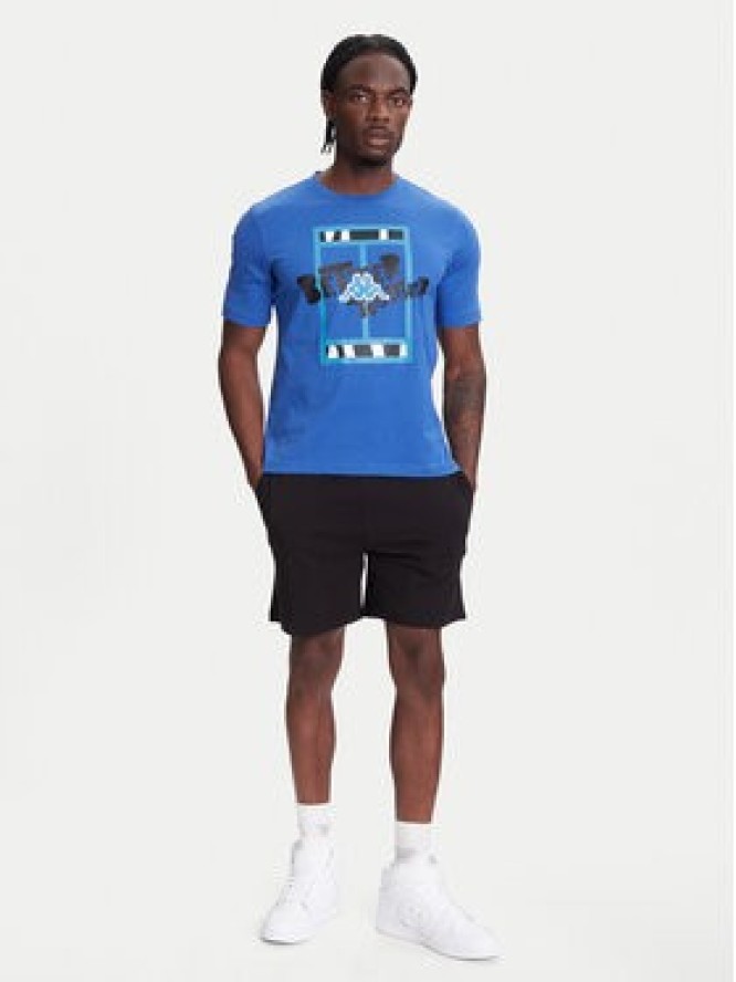 Kappa Szorty sportowe Logo Korpo Cabas 303HZE0 Czarny Regular Fit