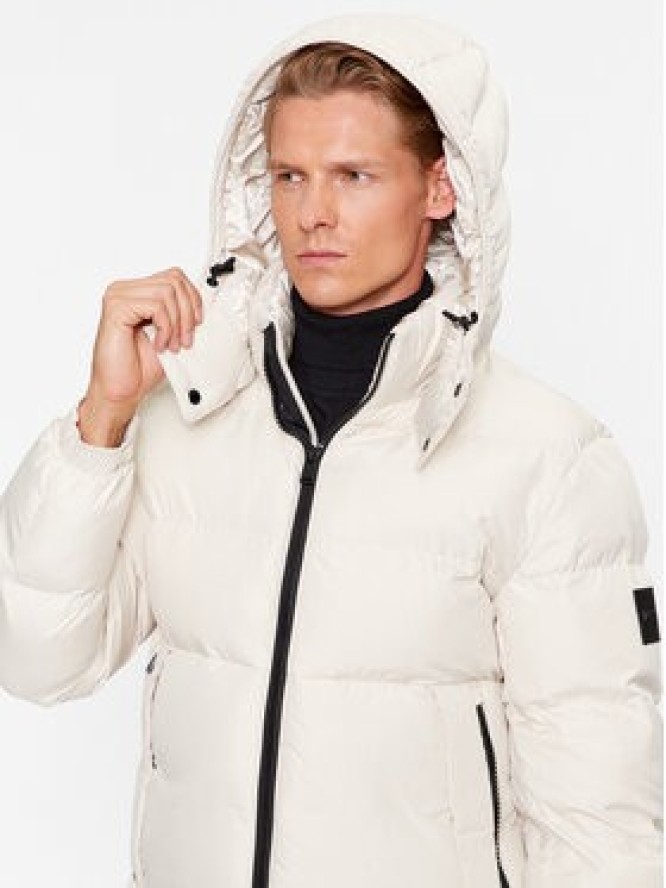 BOSS Kurtka zimowa Corbinian 50497836 Écru Regular Fit
