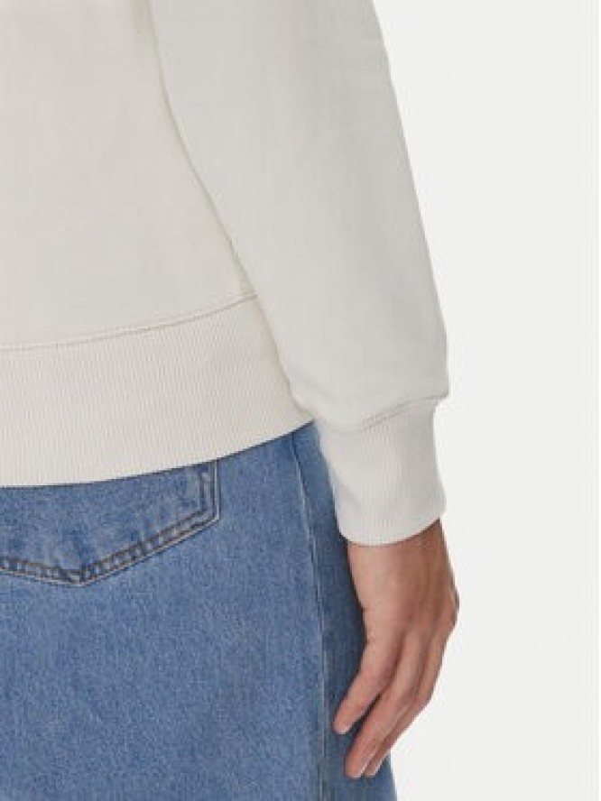 Calvin Klein Jeans Bluza J30J327113 Écru Regular Fit