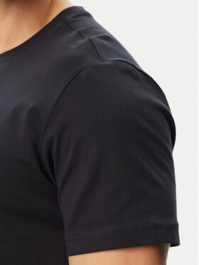 Beverly Hills Polo Club T-Shirt P-SS26M-TS1258 Granatowy Regular Fit