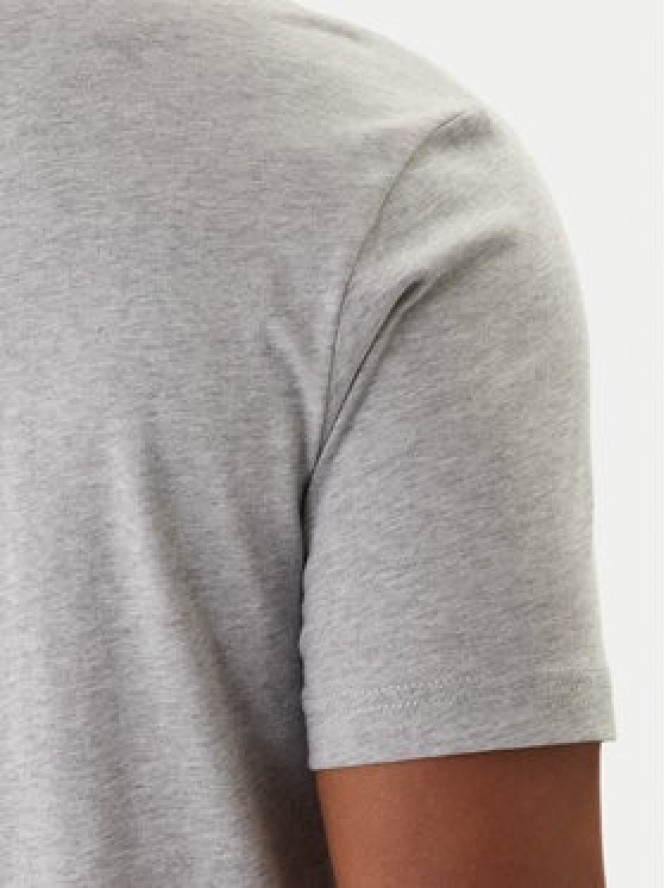 Napapijri T-Shirt S-Box Logo NP0A4IFL Szary Regular Fit