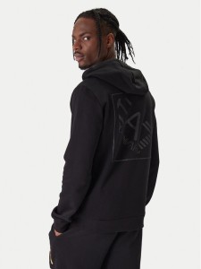 EA7 Emporio Armani Bluza 7M001490 AF17787 UC001 Czarny Regular Fit