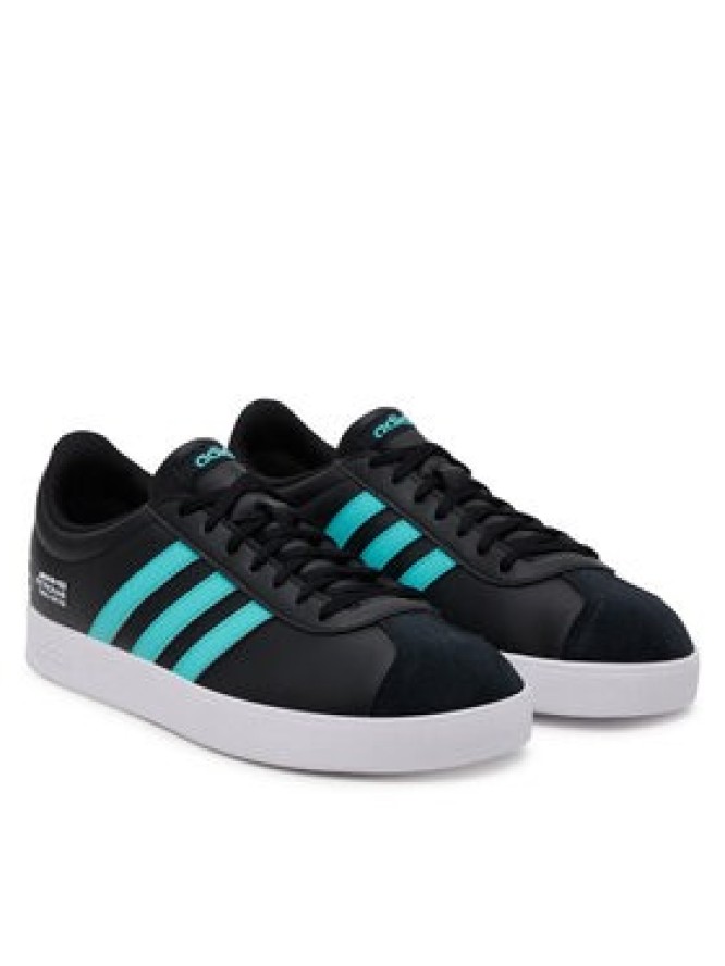 adidas Sneakersy Mercedes - AMG Petronas Formula One Team Vl Court Base Trainers JR1068 Czarny