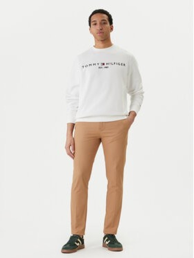 Tommy Hilfiger Bluza Logo MW0MW11596 Biały Regular Fit