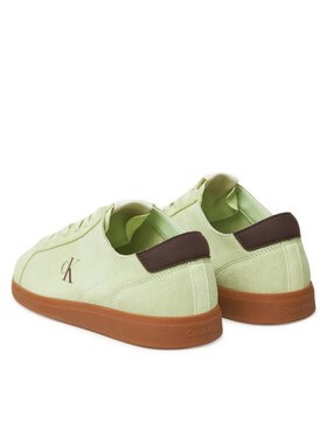 Calvin Klein Jeans Sneakersy Low Profile Cupsole Su Zielony